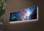 Wallity Lienzo Decorativo Iluminado con LEDs 3090NASA-005 Multicolor